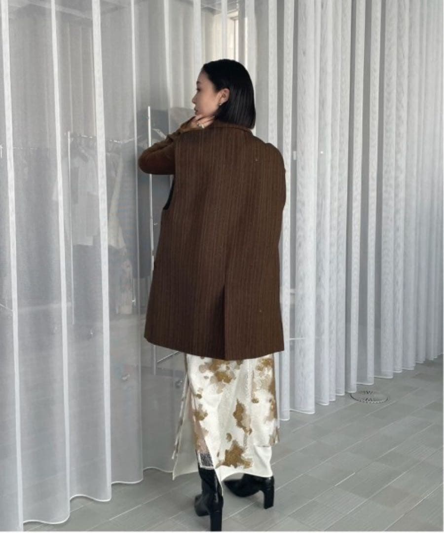 トップス Ameri UND MANY MOTIF BUTTON VEST