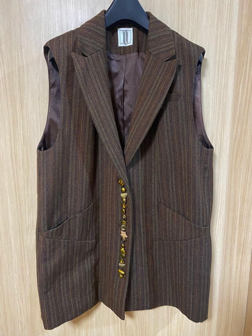 トップス Ameri UND MANY MOTIF BUTTON VEST