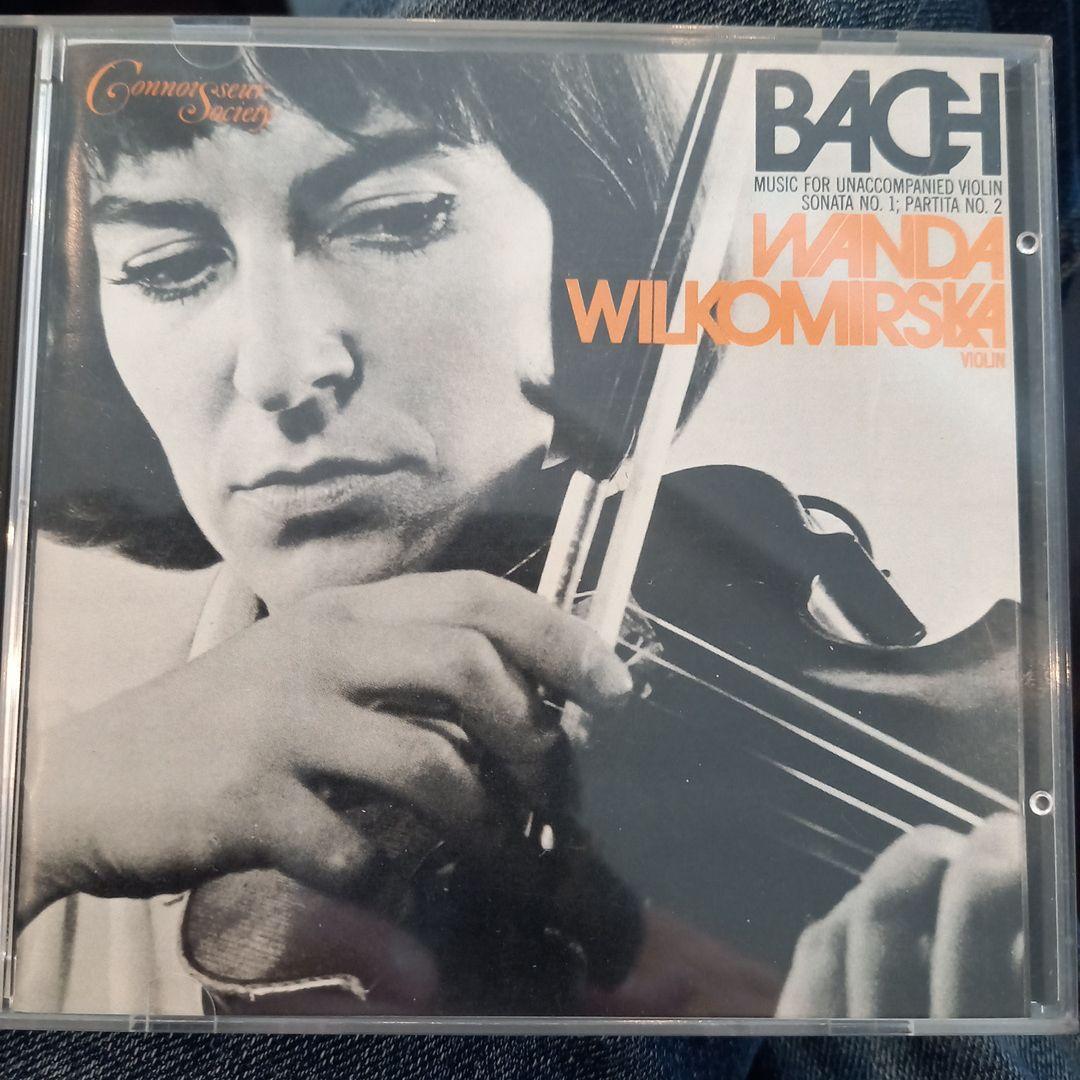 入手困難❗ウィウコミルスカ　バッハ　無伴奏ヴァイオリンソナタ&パルティータ