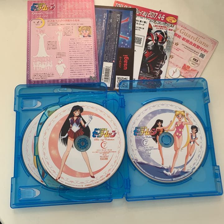 【⭐️特典付き⭐️】セーラームーン Blu-ray ２巻セット