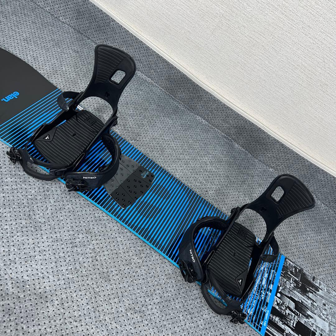 ５回使用 149cm elan eragon×NITRO RAMBLER M