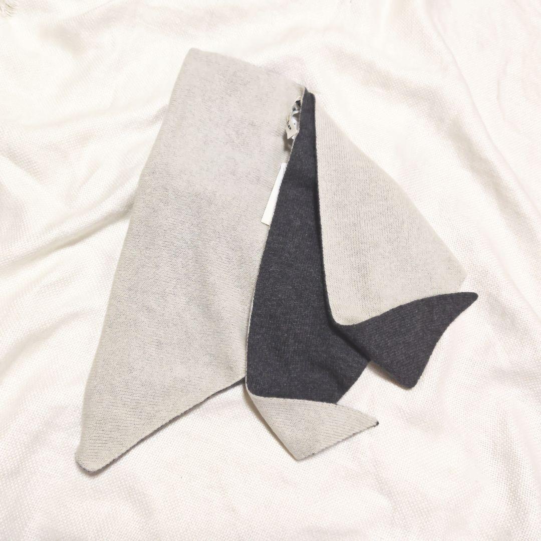 ASAUCEMELERアソースメレWAKOカシミヤ100%トライアングルストール