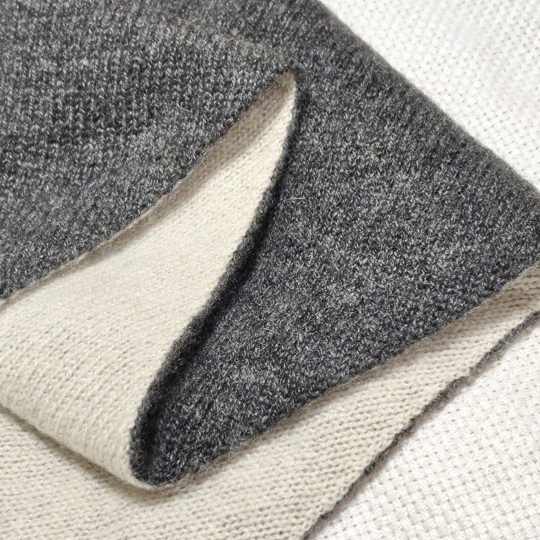 ASAUCEMELERアソースメレWAKOカシミヤ100%トライアングルストール