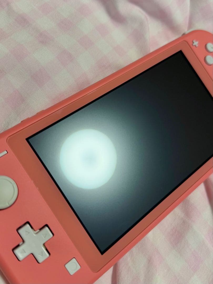 Nintendo Switch Lite コーラル ピンク 本体 保護ガラス