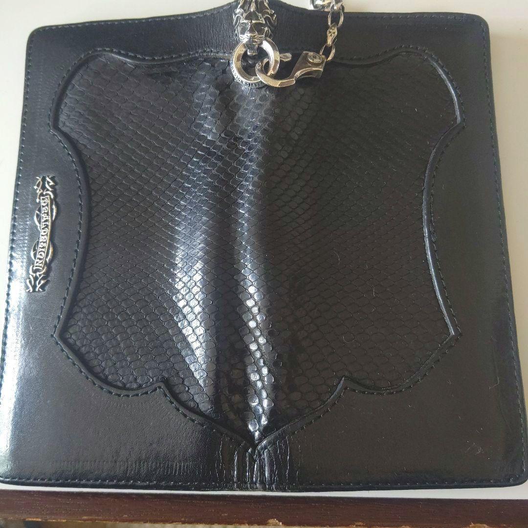ディールデザイン エンブレムライオンウォレット スリップカットウォレットチェーン