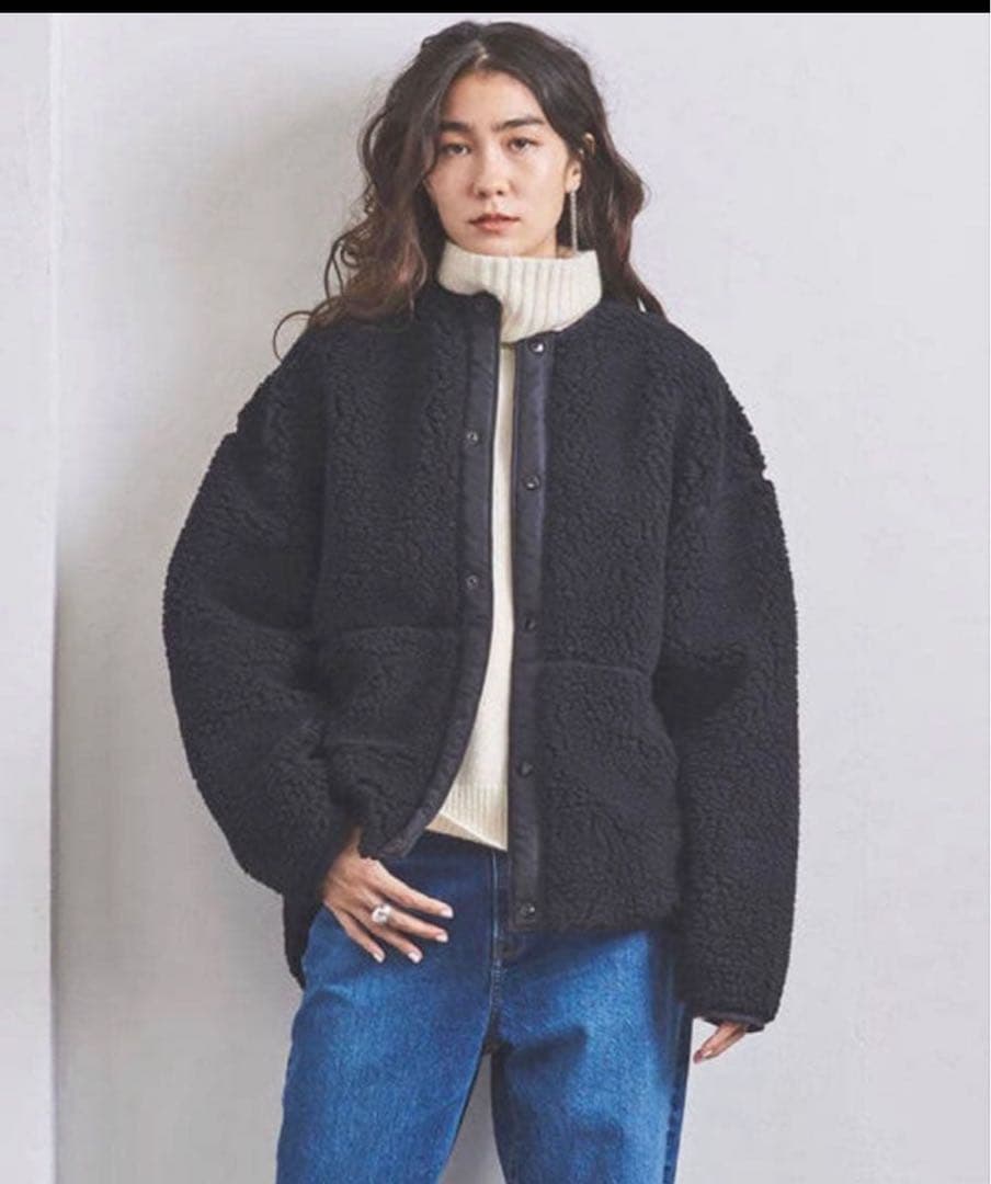 H*I様 HYKE ハイクボアジャケット　黒