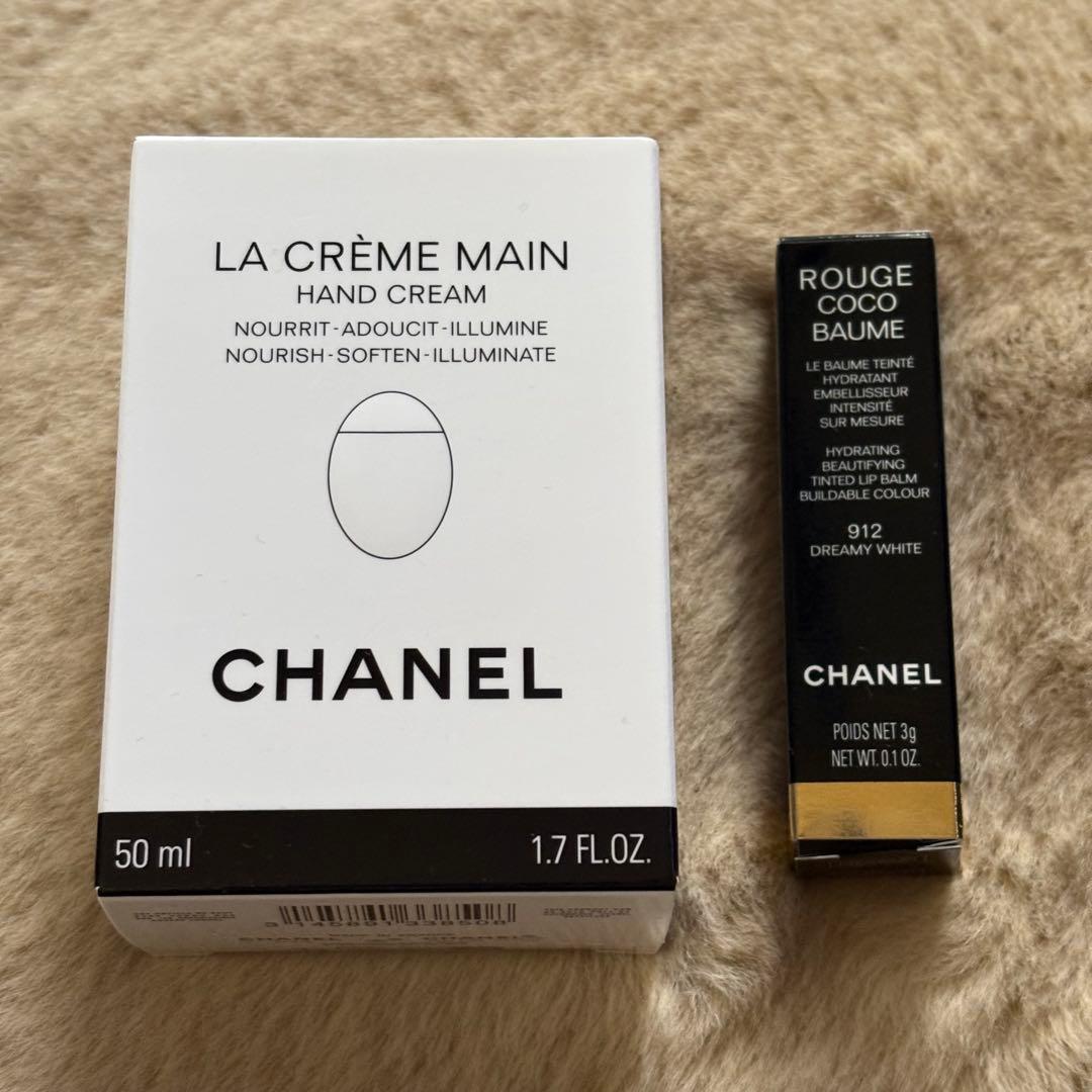 CHANEL LA CRÈME MAIN & ROUGE COCO BAUME
