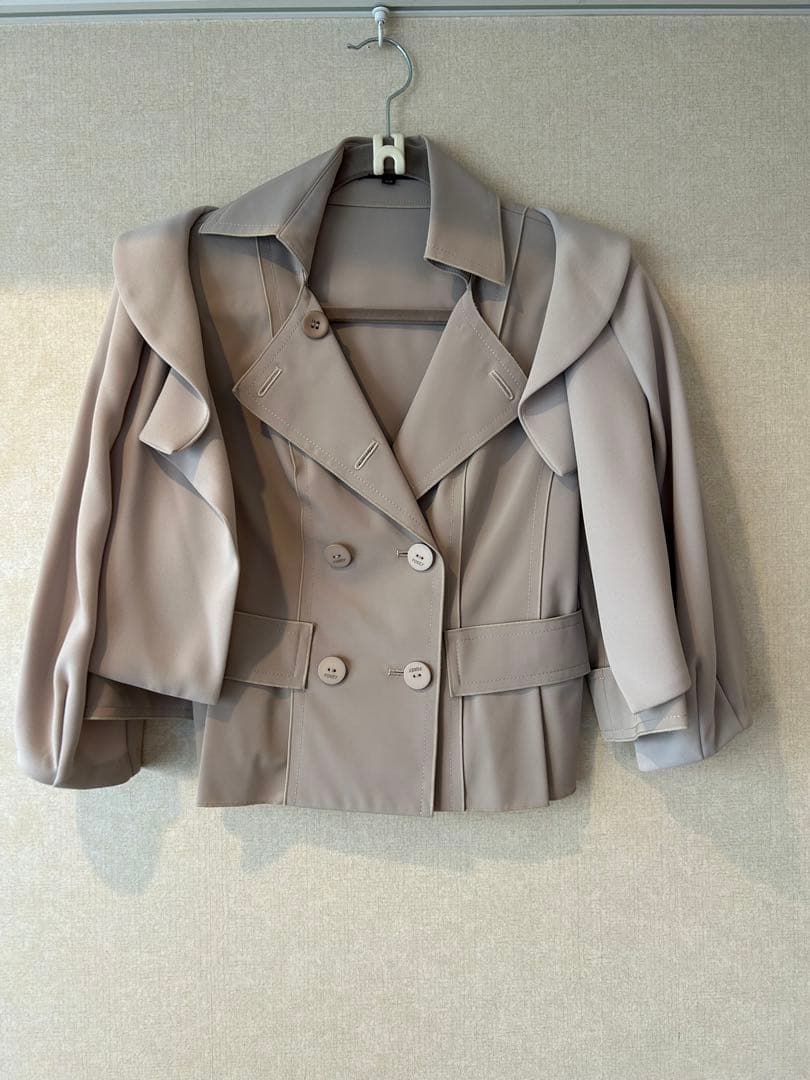 【極美品】着回し抜群FOXEY N Yフォクシートレンチコート38