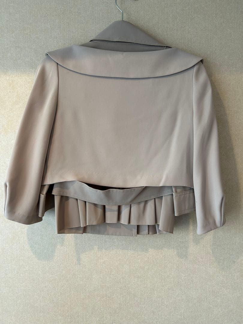 【極美品】着回し抜群FOXEY N Yフォクシートレンチコート38