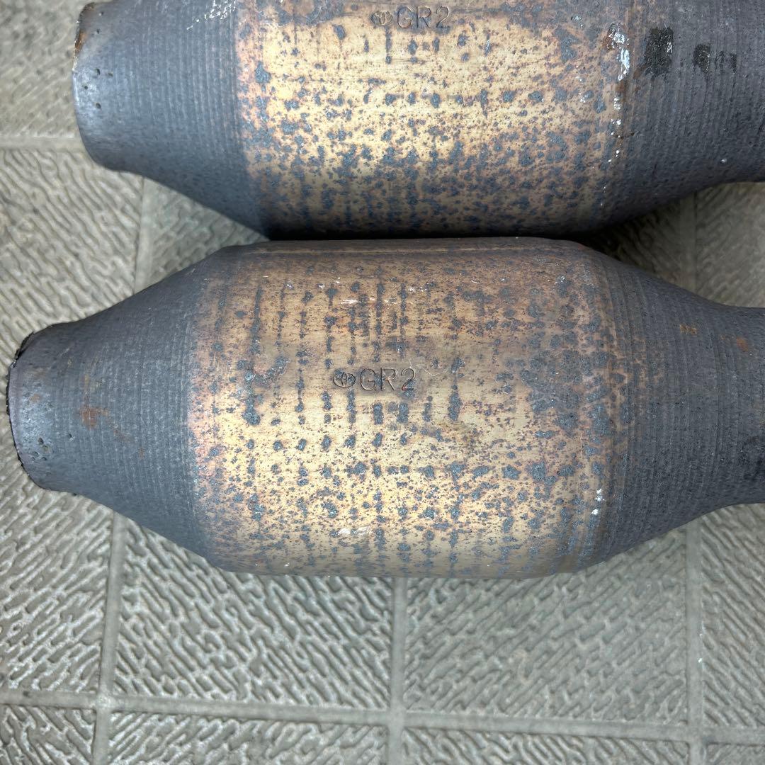 マークX 130系　grx133 純正　中間マフラー　触媒&タイコ　2gr