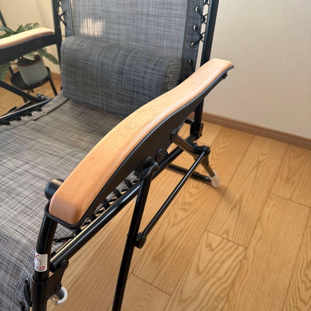 Coleman アウトドアチェア グレー メッシュ　インフィニティーチェア