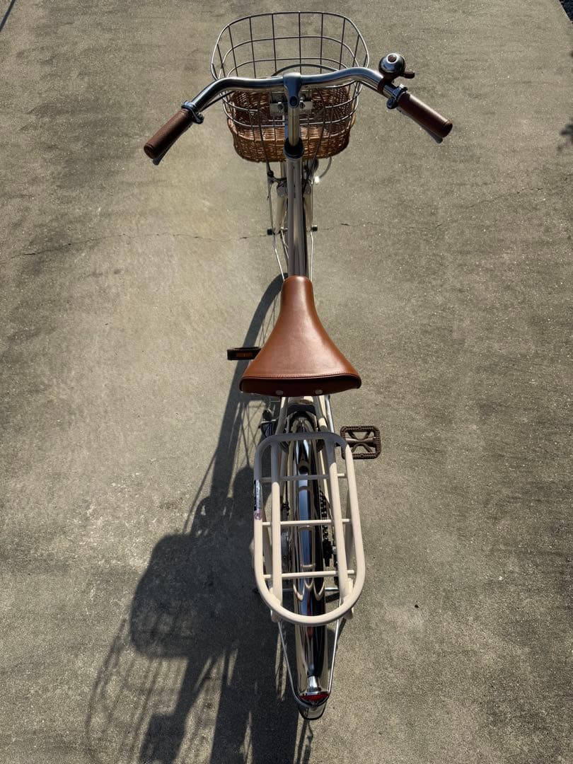 Feerique Jr【フェリーク ジュニア】自転車22インチ　クリーム　アサヒ