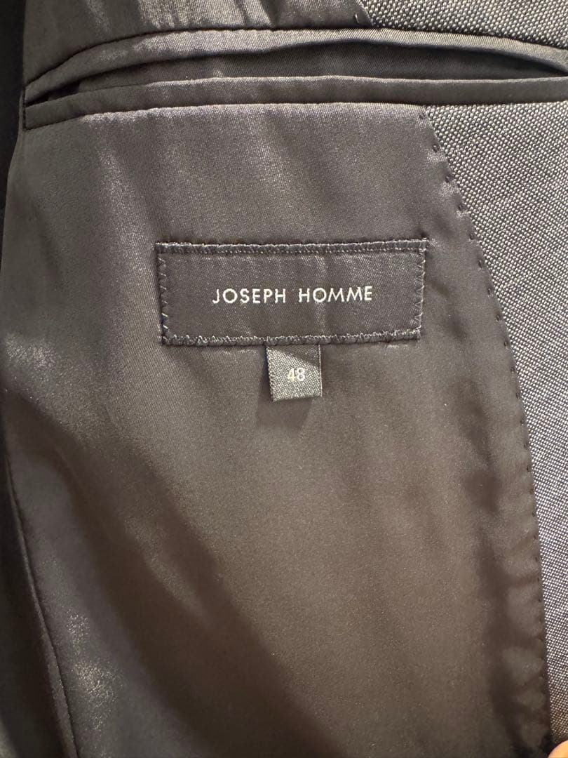 ジョセフ　オム　　セットアップ　グレー