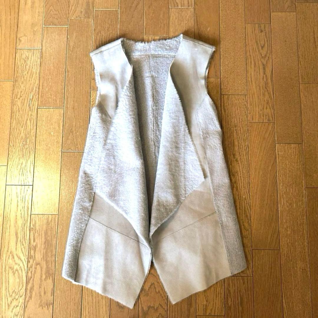 タグ付き新品　KARL DONOGHUE カールドノヒュー ムートンジレ　18万