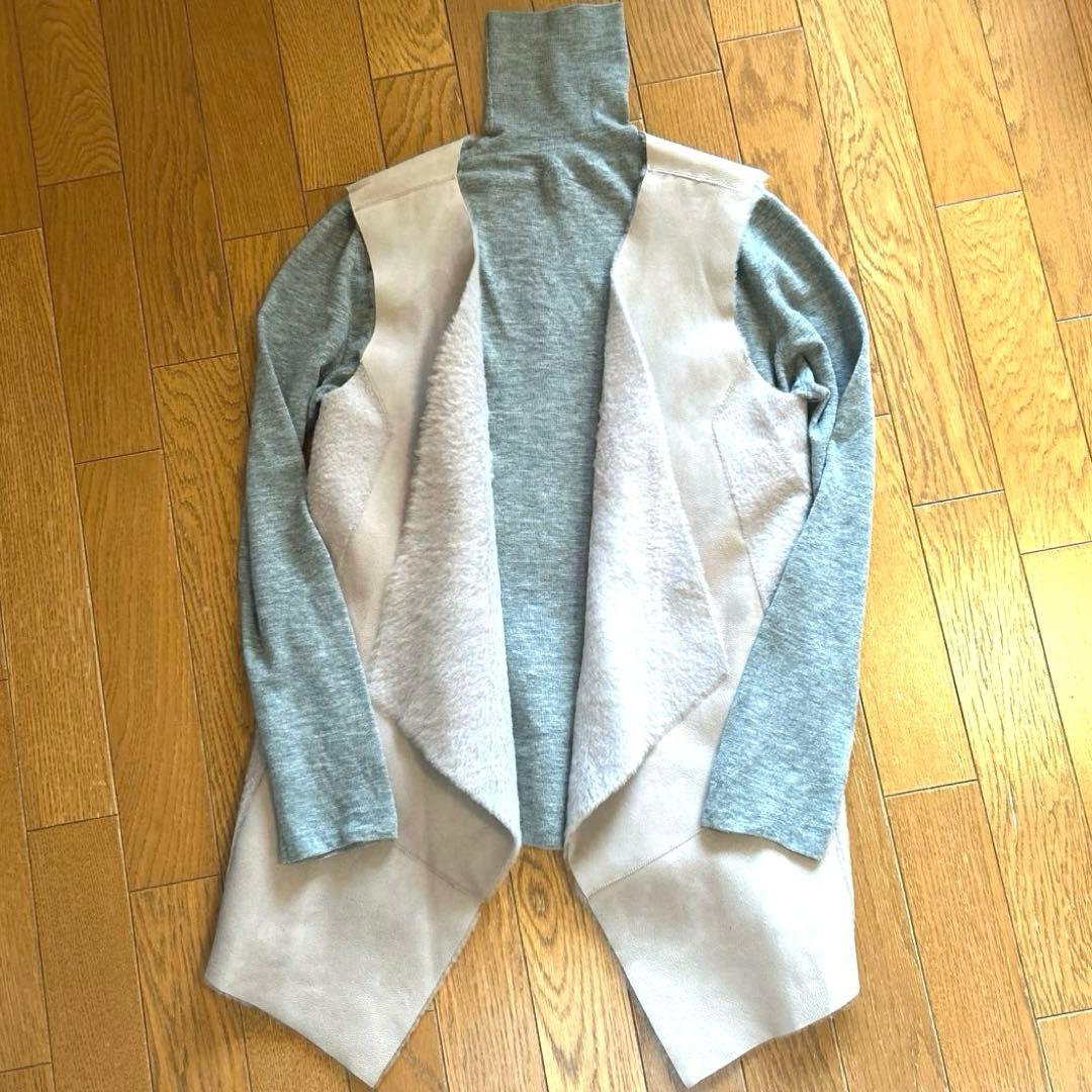 タグ付き新品　KARL DONOGHUE カールドノヒュー ムートンジレ　18万