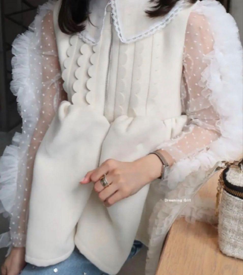 トップス Bibiy ANGIE SLEEVELESS JACKET