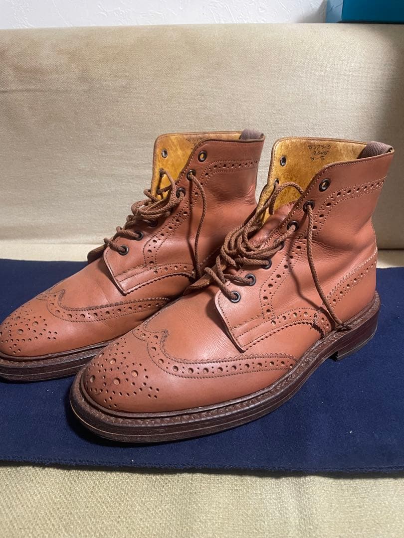 Tricker’s トリッカーズ　カントリーブーツ 8-5