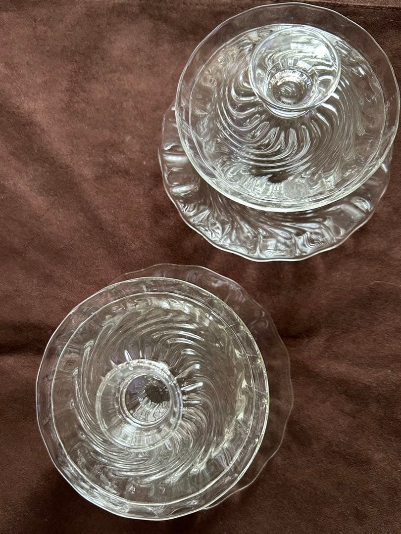 glass atelier えむに　蓋碗　Flow ペア　えむにガラス