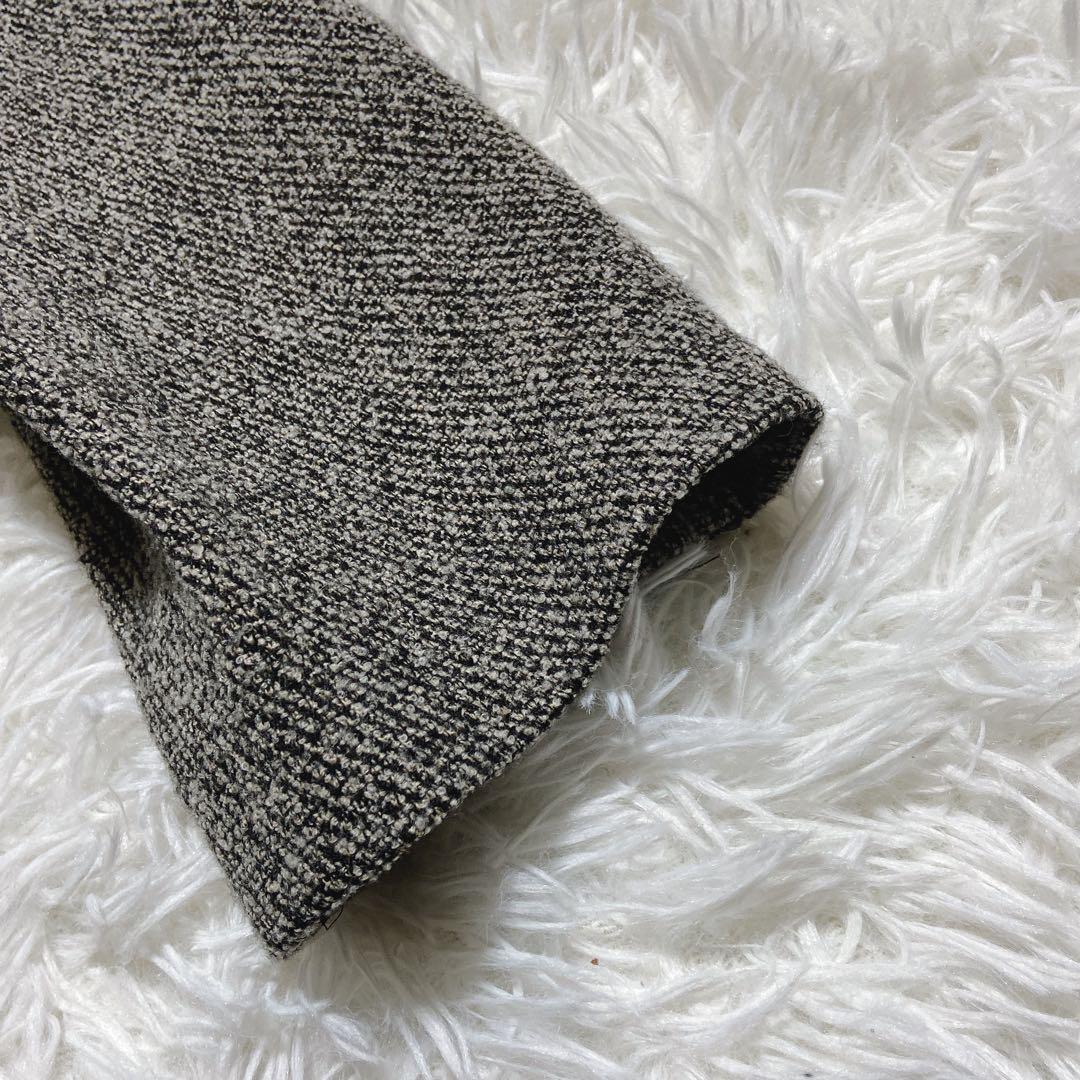 こむぎ ⭐️バーバリーズ　ツイード　ウールコート　チェスターコート　サイズ