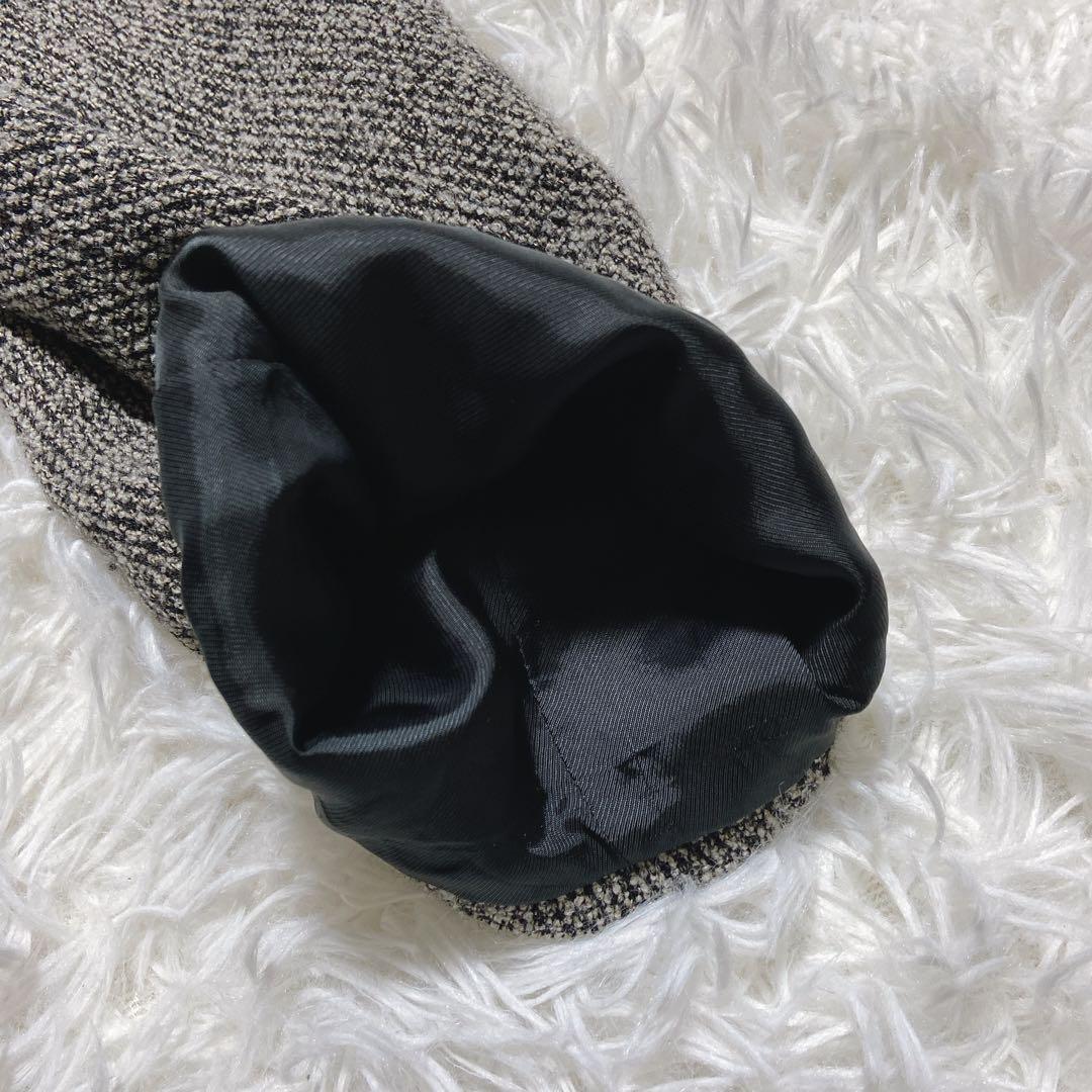 こむぎ ⭐️バーバリーズ　ツイード　ウールコート　チェスターコート　サイズ