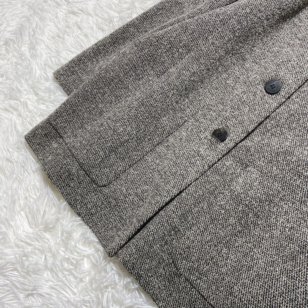 こむぎ ⭐️バーバリーズ　ツイード　ウールコート　チェスターコート　サイズ