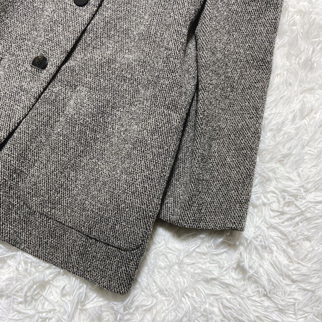 こむぎ ⭐️バーバリーズ　ツイード　ウールコート　チェスターコート　サイズ