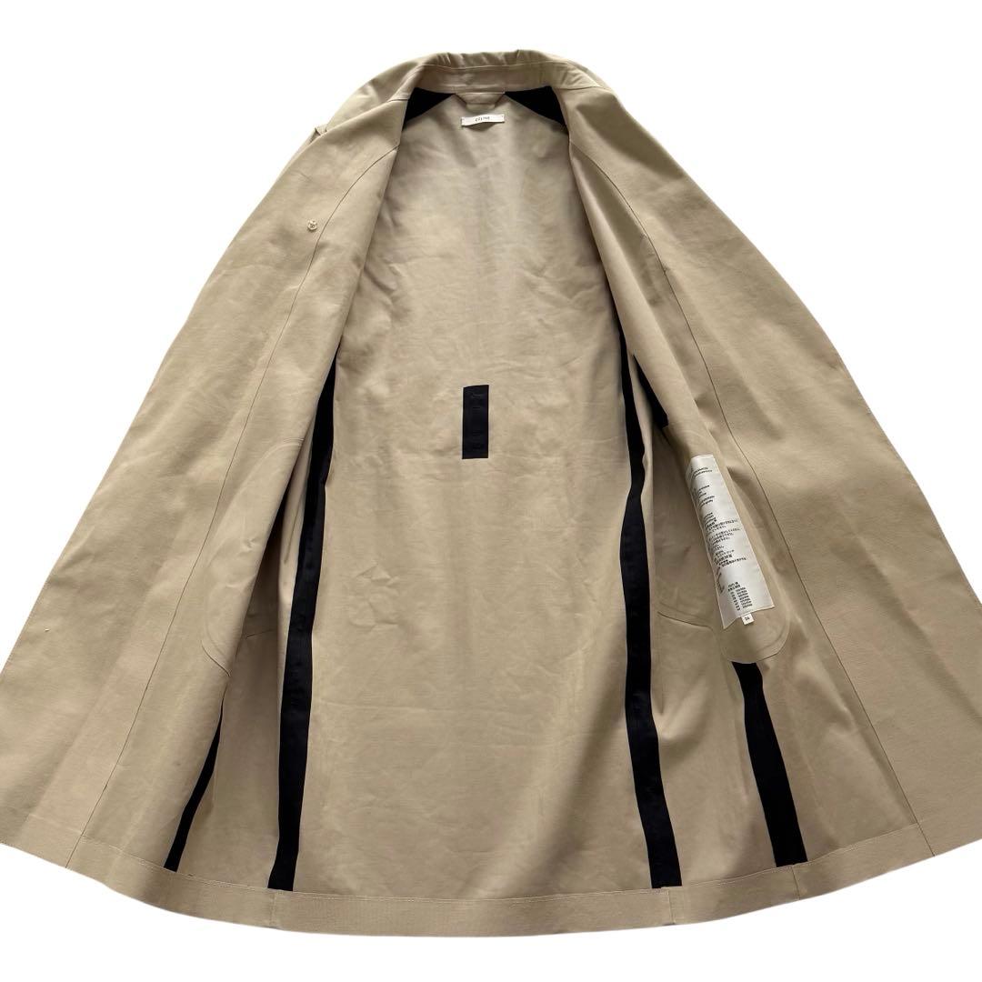希少★セリーヌ フィービー期 ゴム引き トレンチコート マッキントッシュ