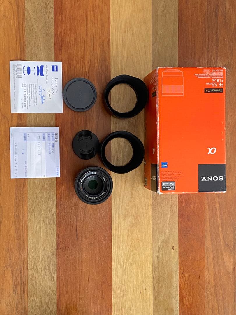 Sony FE 55mm F1.8 ZA レンズ