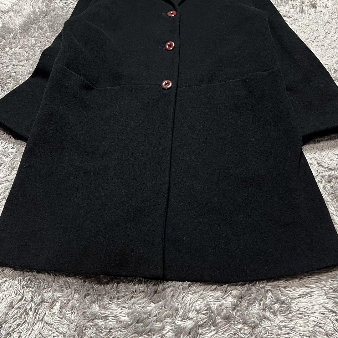 MaxMara MARELLA ウール チェスターコート XL相当　イタリア製