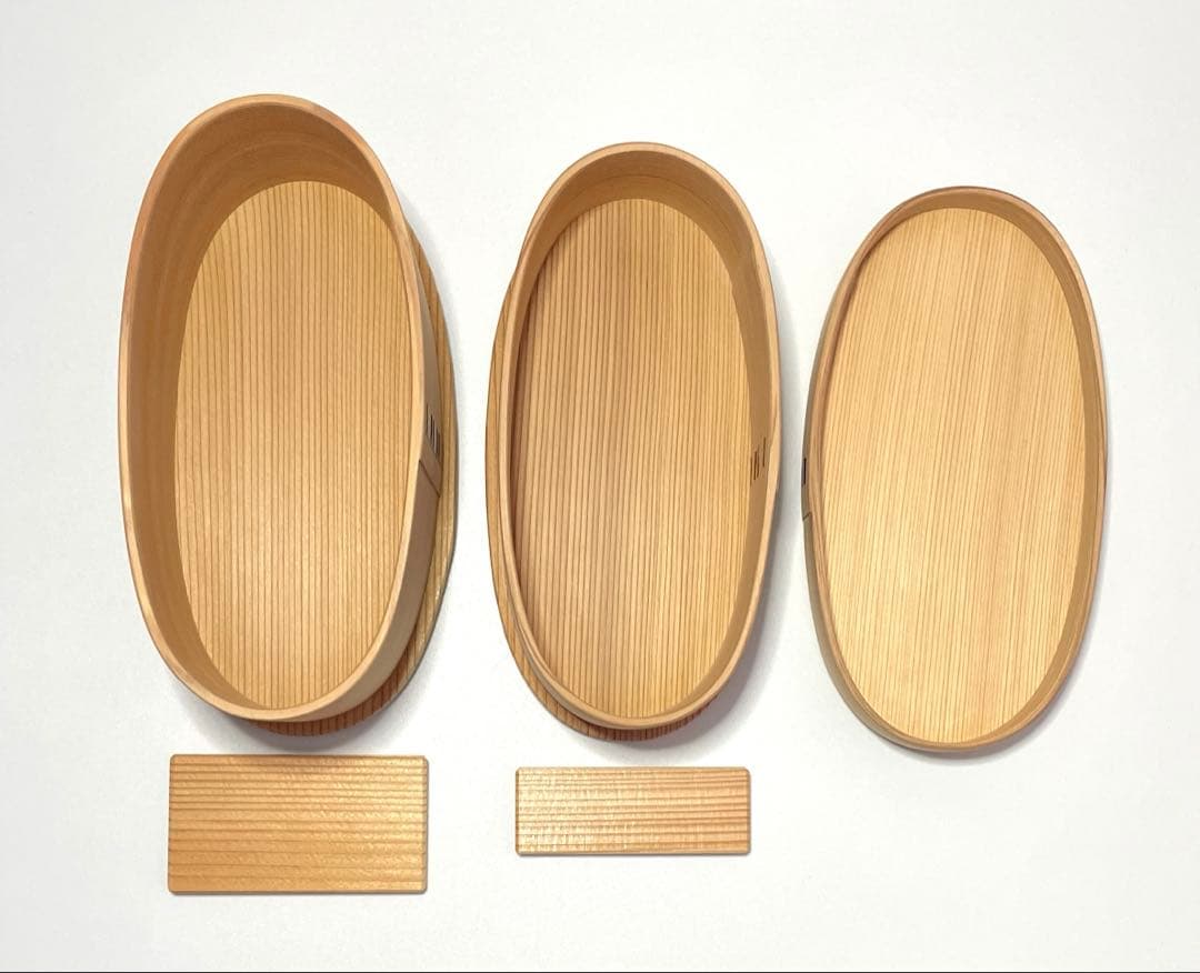 柴田慶信商店　おさなご弁当箱　二段　未使用