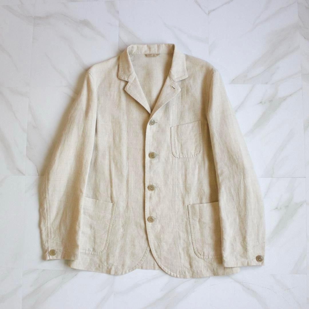 ARTS&SCIENCE テーラードジャケット スタンドカラー ヘンプ M