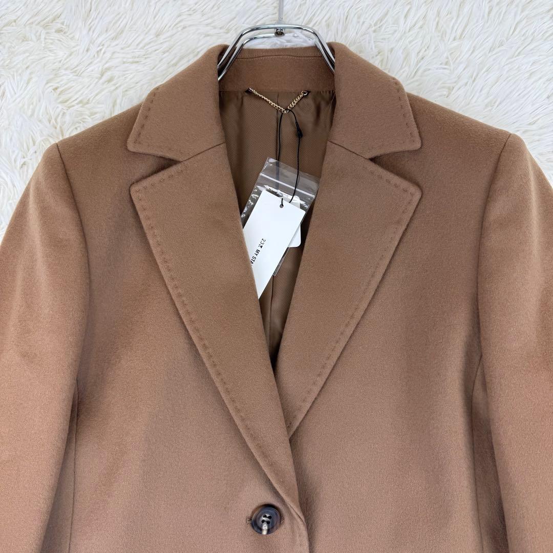 未使用 定価13万 23区 ロロピアーナ スーパーウール チェスターコート XS