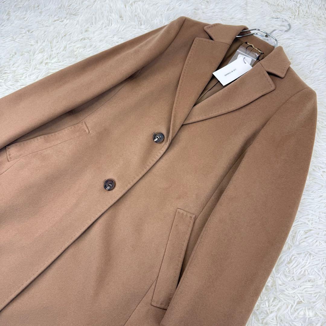 未使用 定価13万 23区 ロロピアーナ スーパーウール チェスターコート XS