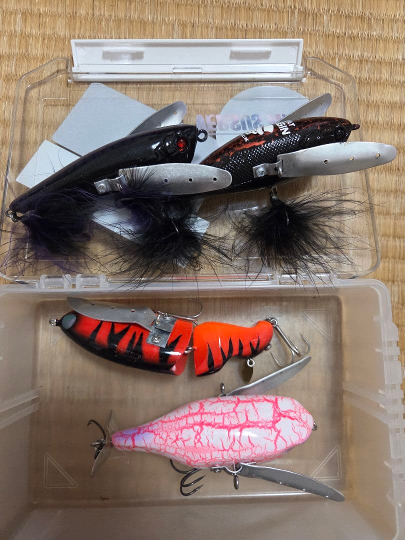 羽根物　ルアー　まとめ売り　バス釣り引退 モンカルアーワークス　羽根モノ