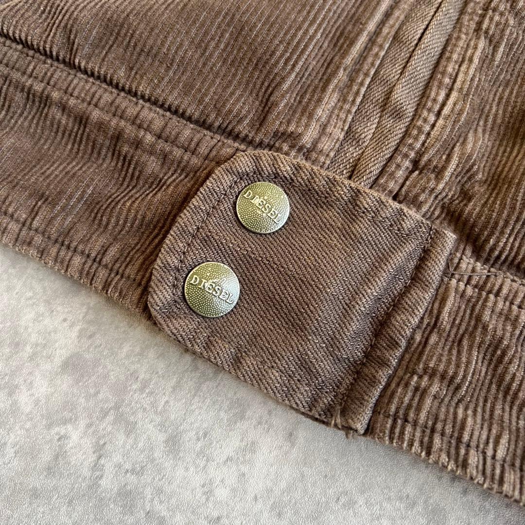 あわず様　00s　DIESEL　ディーゼル　太畝　コーデュロイジャケット