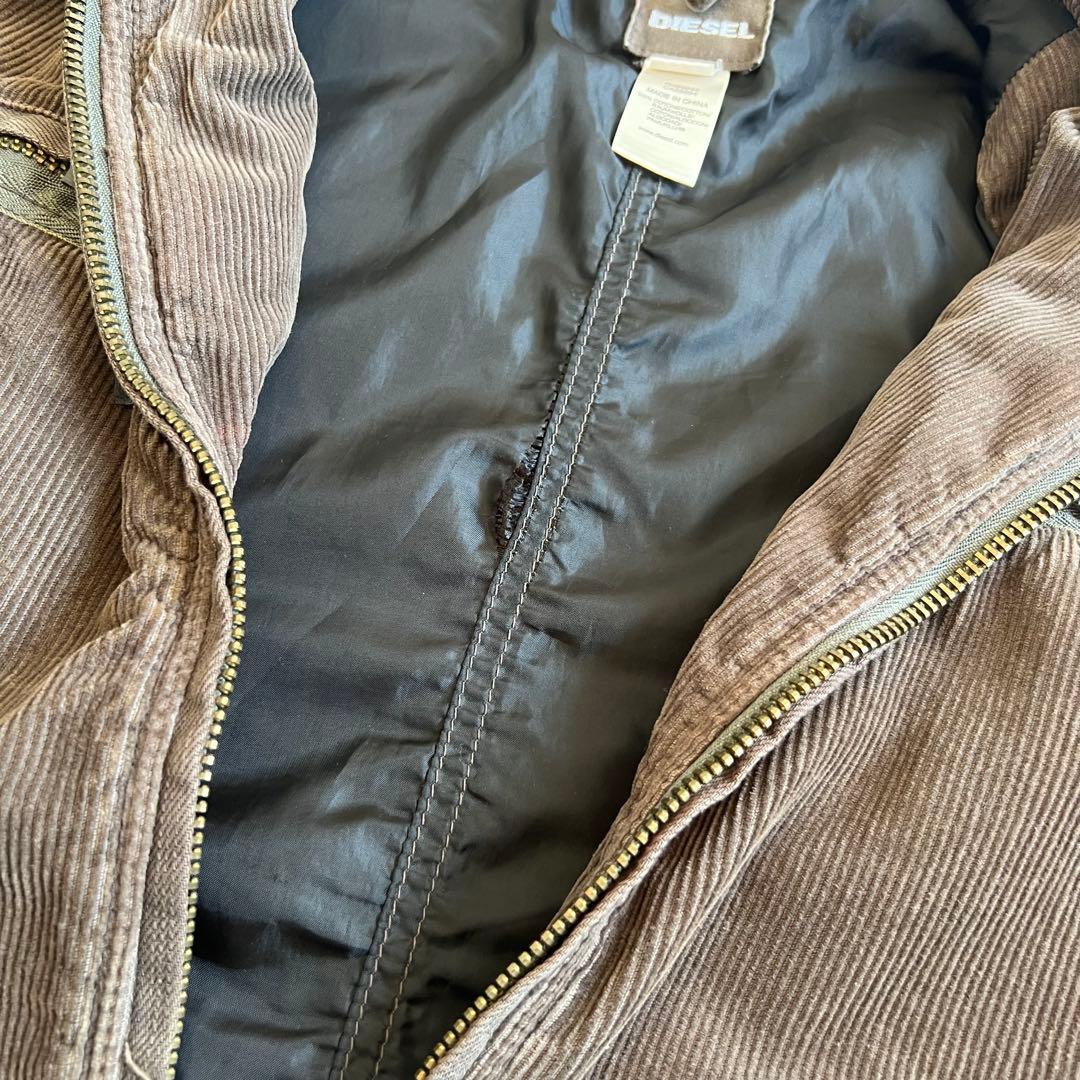 あわず様　00s　DIESEL　ディーゼル　太畝　コーデュロイジャケット