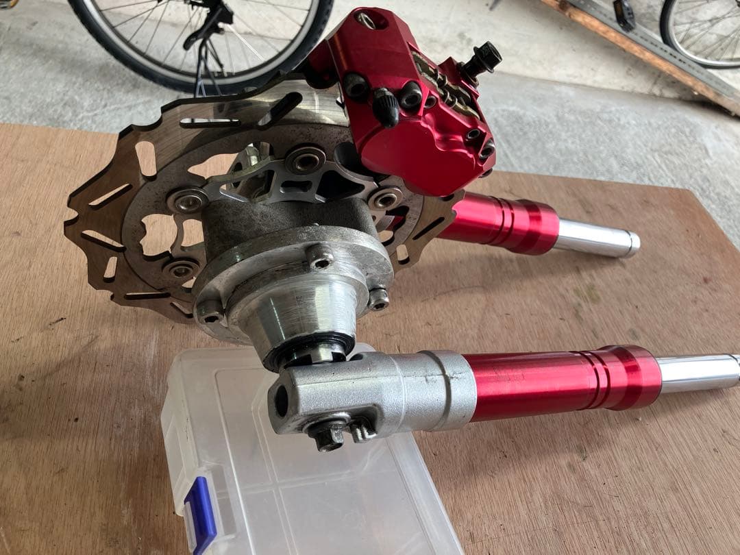 ズーマー社外ディスクブレーキ一式