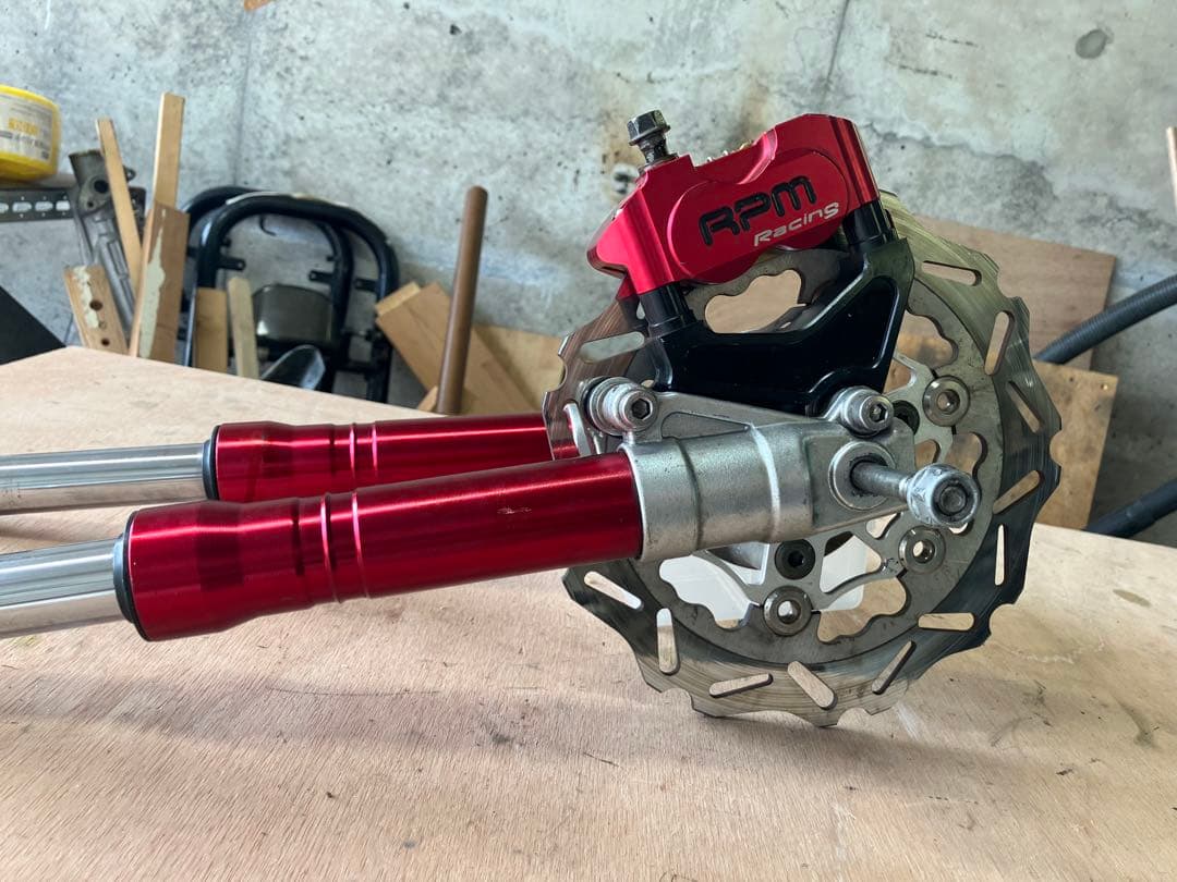 ズーマー社外ディスクブレーキ一式