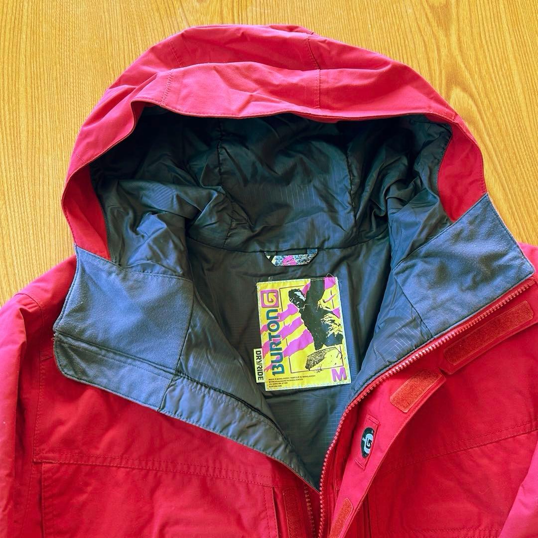 BURTON スノーボード ウェア 赤 レッド メンズ M バートン