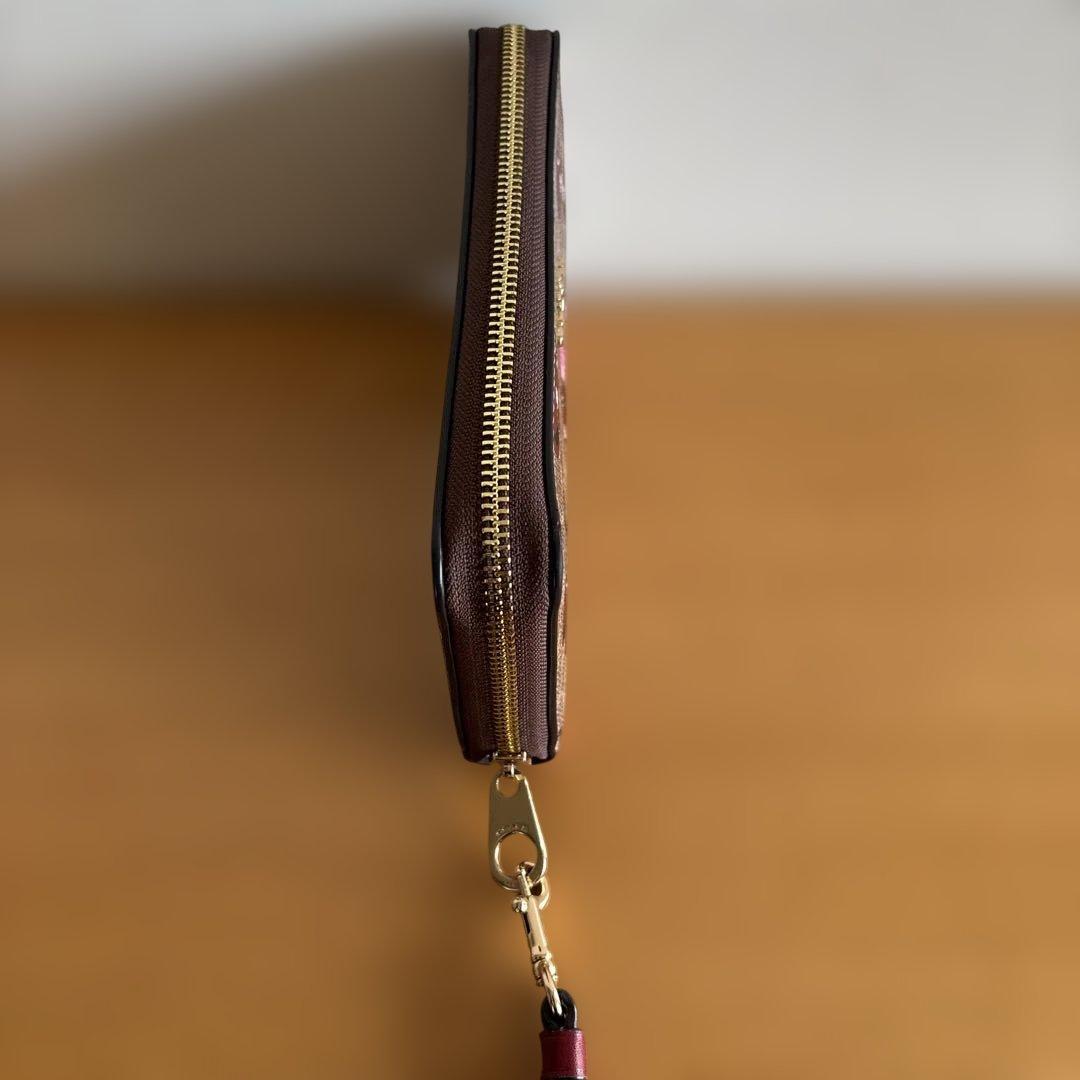 COACH チェリー柄 長財布