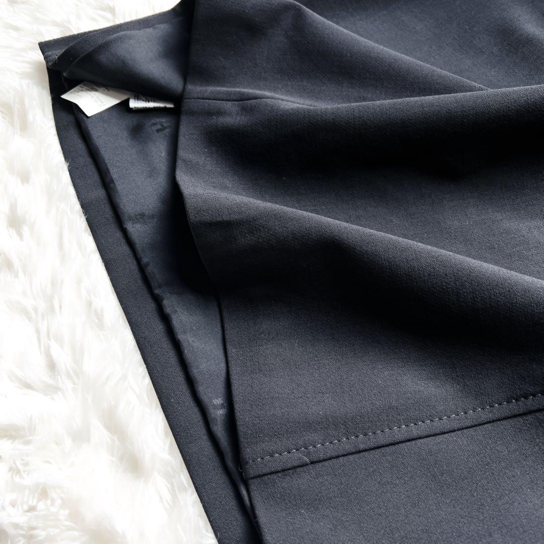 新品　 HERMES エルメス ブラック 刺繍　エレガント　ワンピース