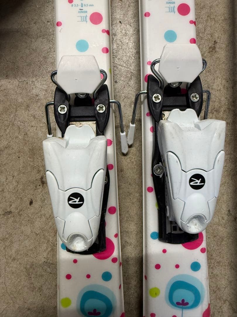 キッズスキー　3点セット　140㎝　子供　ダイナスター　女の子