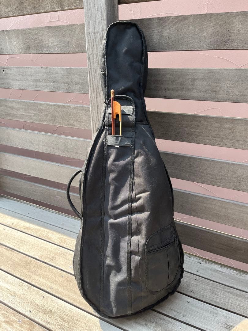 日本製　ヴィオラ ダ ガンバ 弓　ソフトケース付き