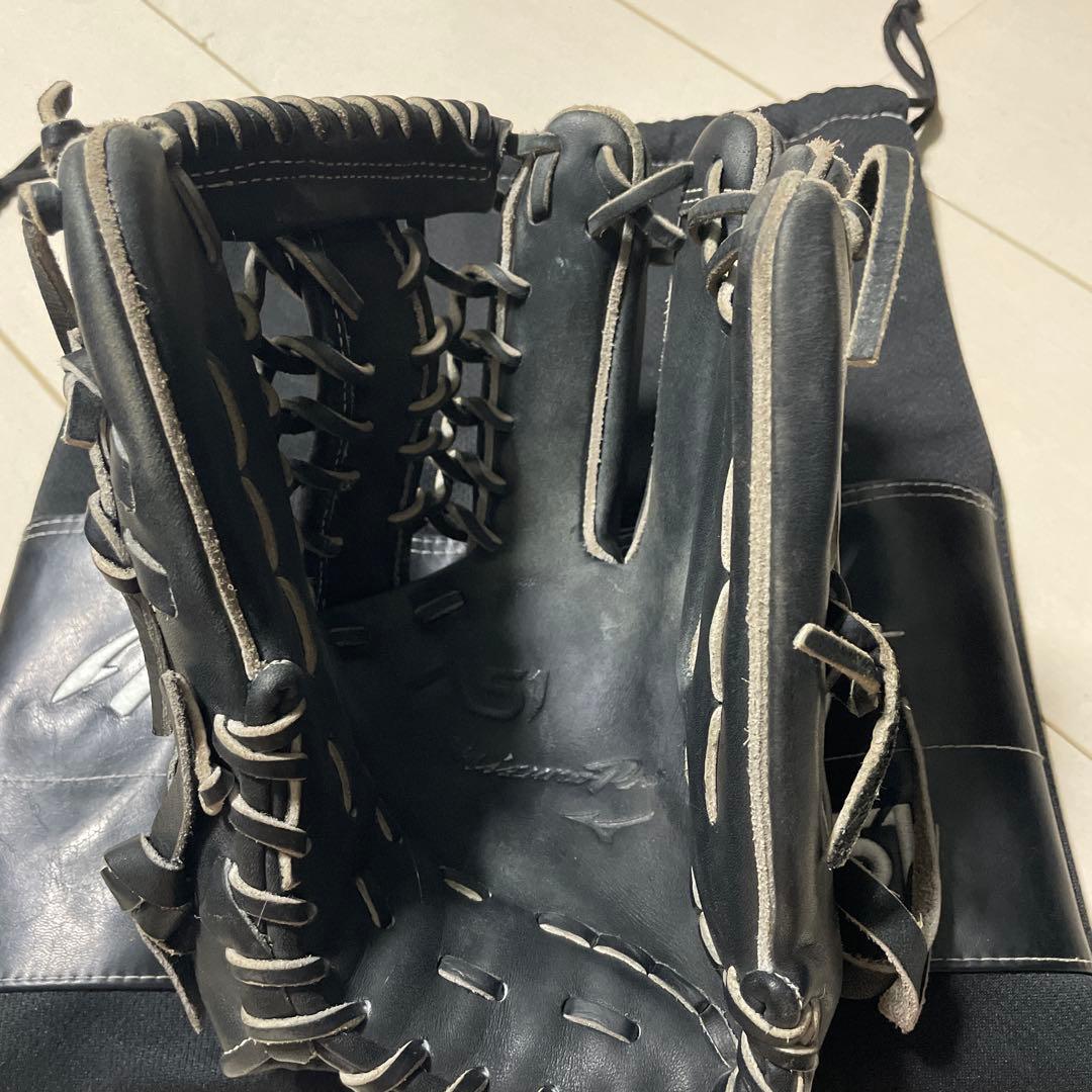 MizunoPro A51 軟式グローブイチローモデル 黒 クリーナー付き