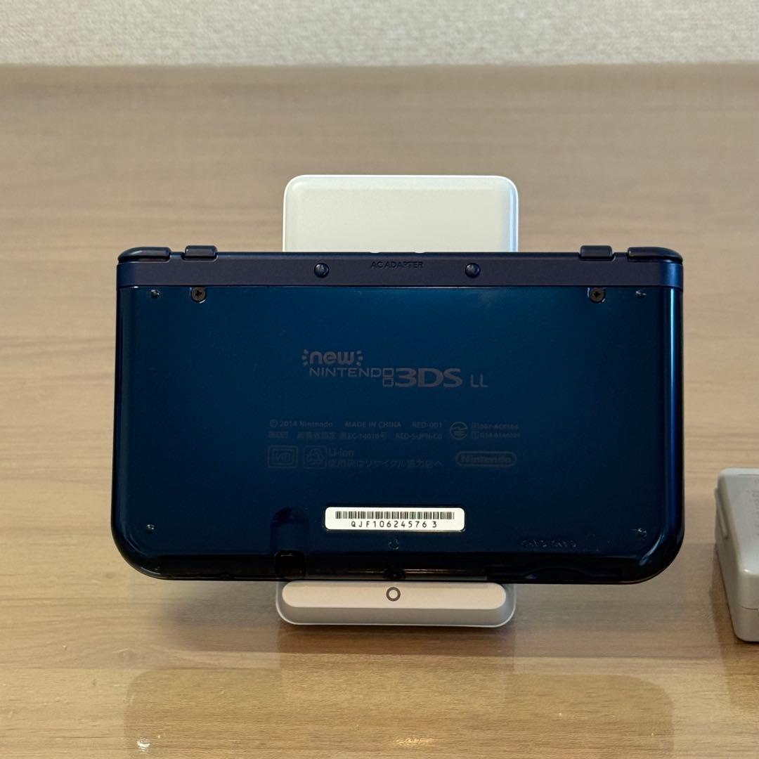 8-003 Newニンテンドー3DS LL メタリックブルー 上IPS