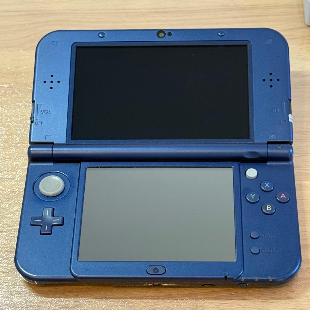 8-003 Newニンテンドー3DS LL メタリックブルー 上IPS