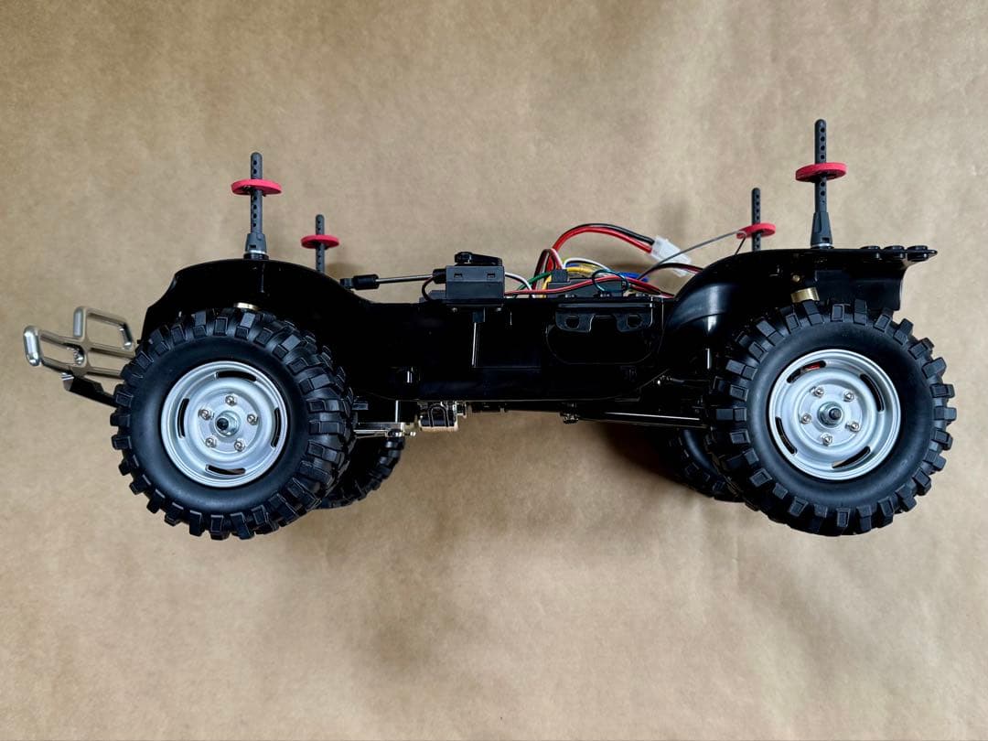 タミヤ CC-01 ランドフリーダー OPパーツ多数 バッテリー/充電器付