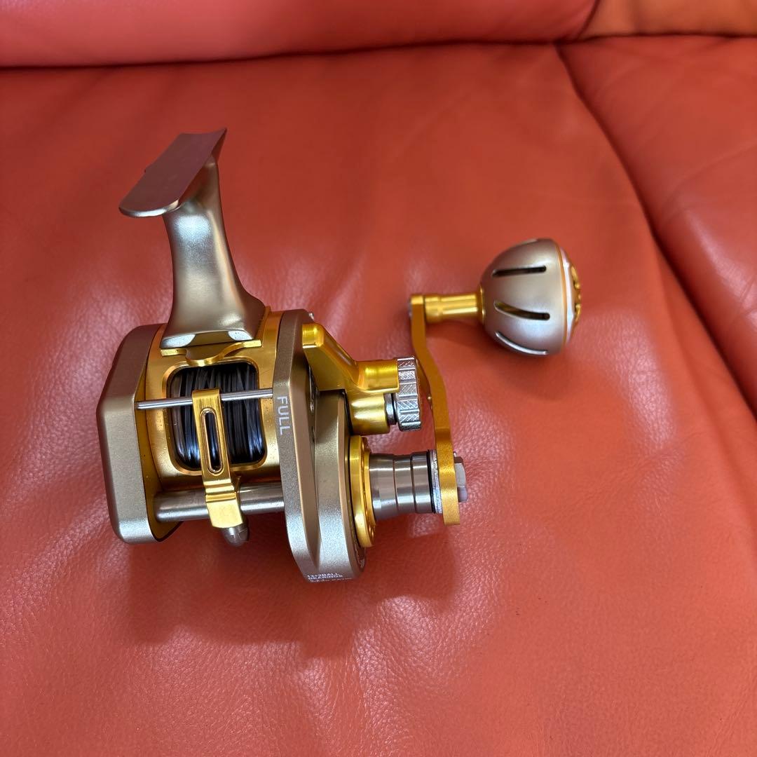 ninja 左巻き アルテマ ゼノリール　ベイトリール レバードラグ