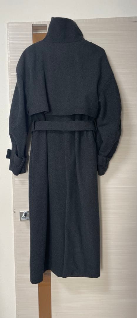 UNITED TOKYO スタンドカラーロングコート　BLACKサイズ1