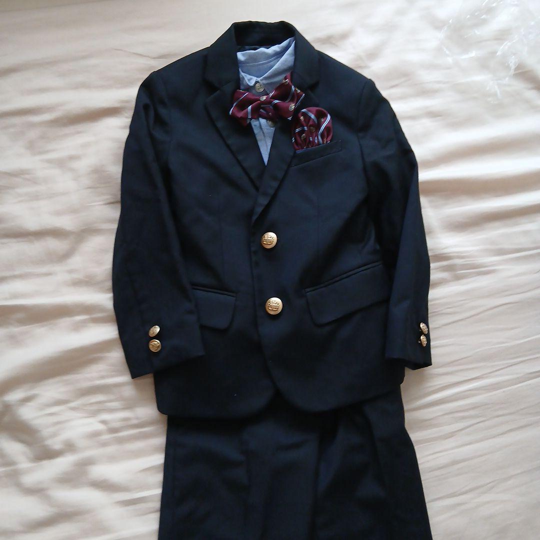 greenlabelrelaxingスーツ　シャツ　蝶ネクタイ靴セット